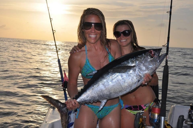  Fishing at sunset 